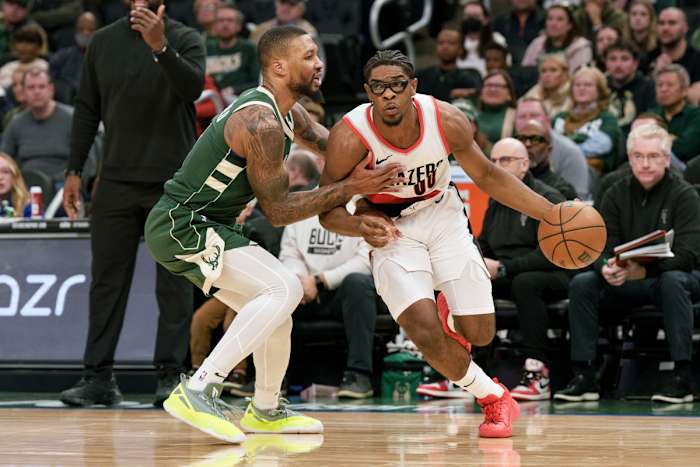 Scoot Henderson, Portland Trail Blazers, Damian Lillard, Milwaukee Bucks